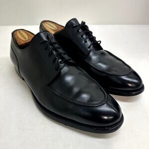 Crockett & Jones x Peal & Co. x Brooks Brothers Black Split Toe Derby 317 9.5